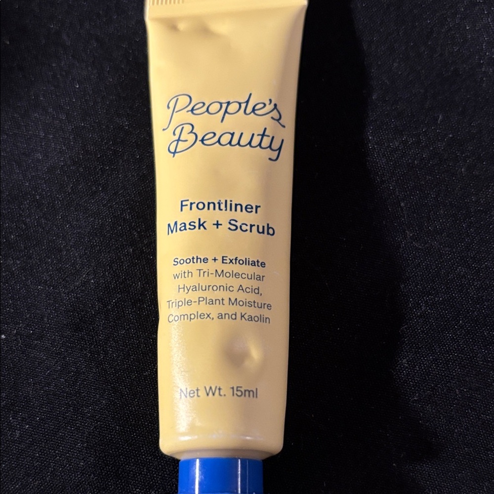 Yellow Frontliner Mask + Scrub